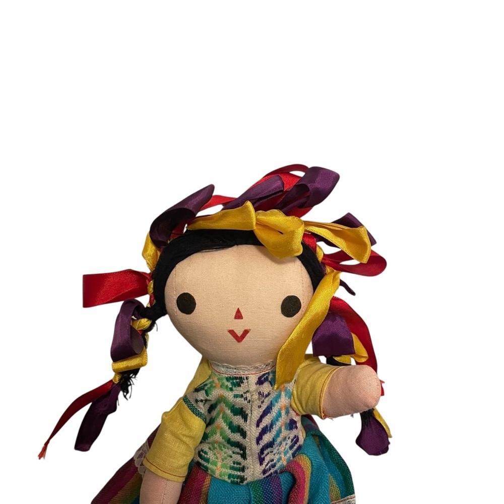 Mexican Lele Maria Rag Doll Handcrafted Folk Art - Picture 2 of 5